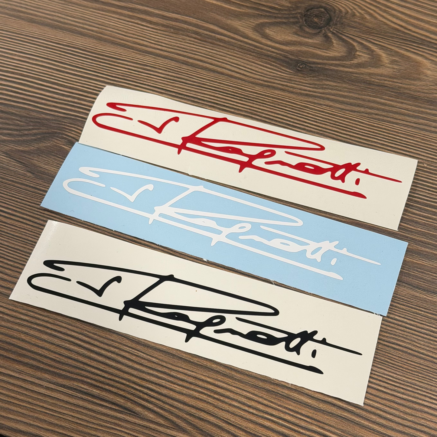 Stickers Signature Jean Ragnotti