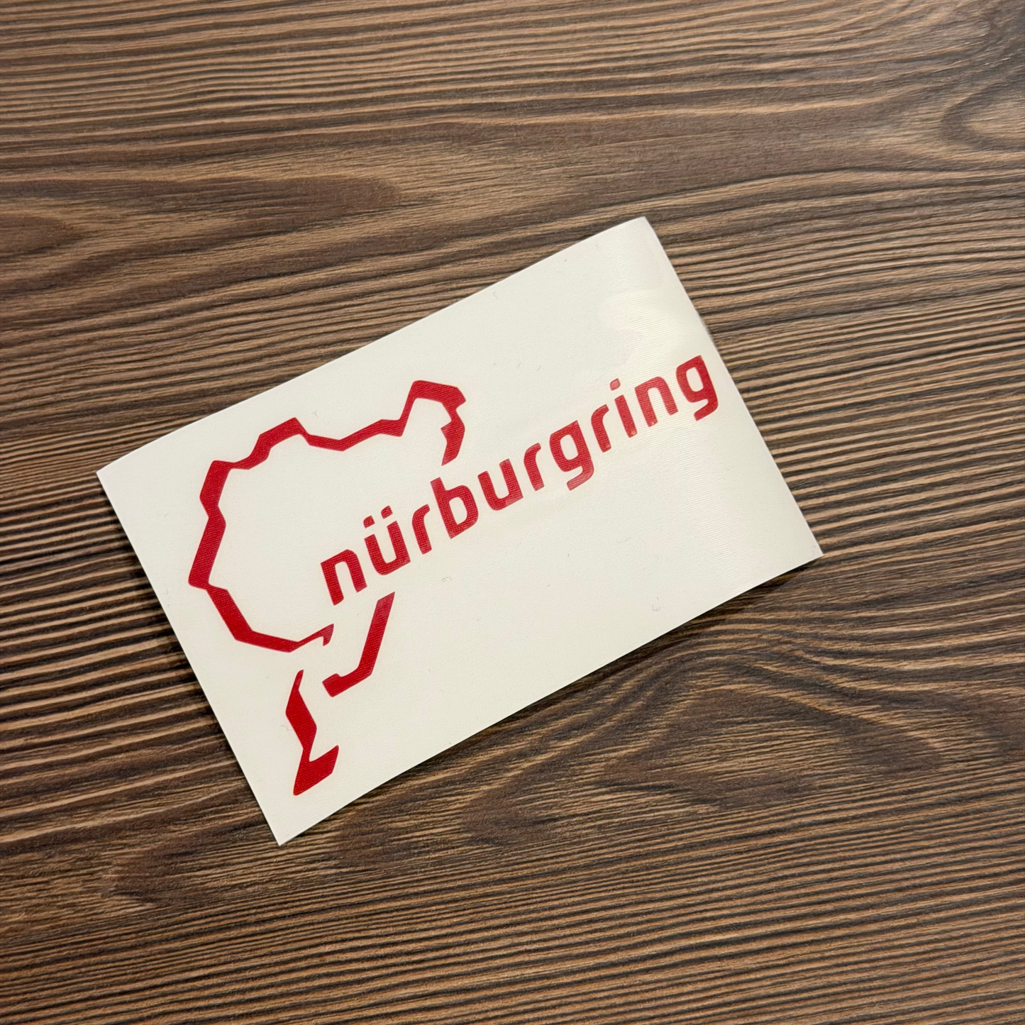 Stickers Nürburgring Noir/Blanc/Rouge