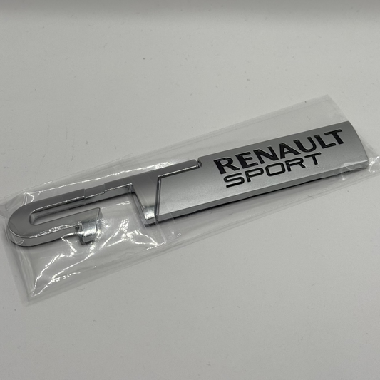 Monogramme Arrière Chrome "GT Renault Sport"