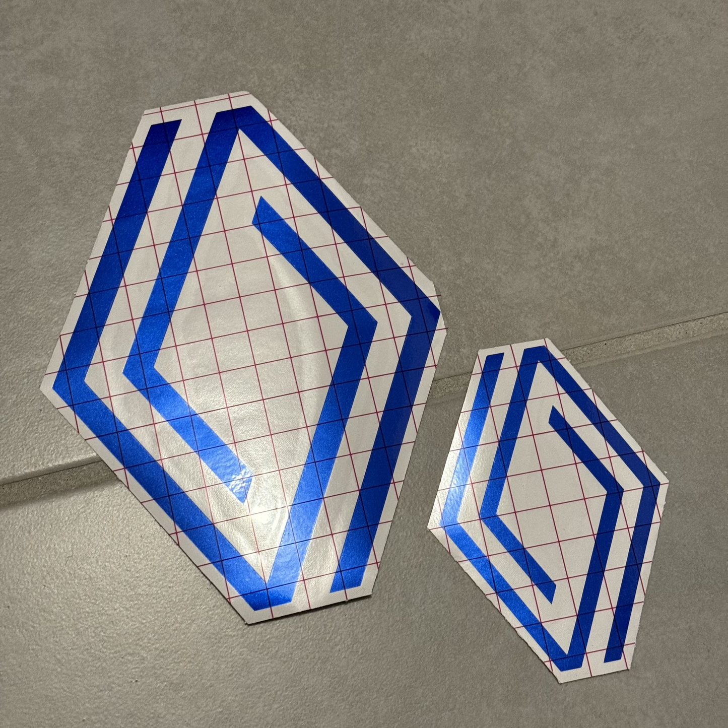 Pack 2 Stickers Logo Avant & Arrière "Renault Sport"