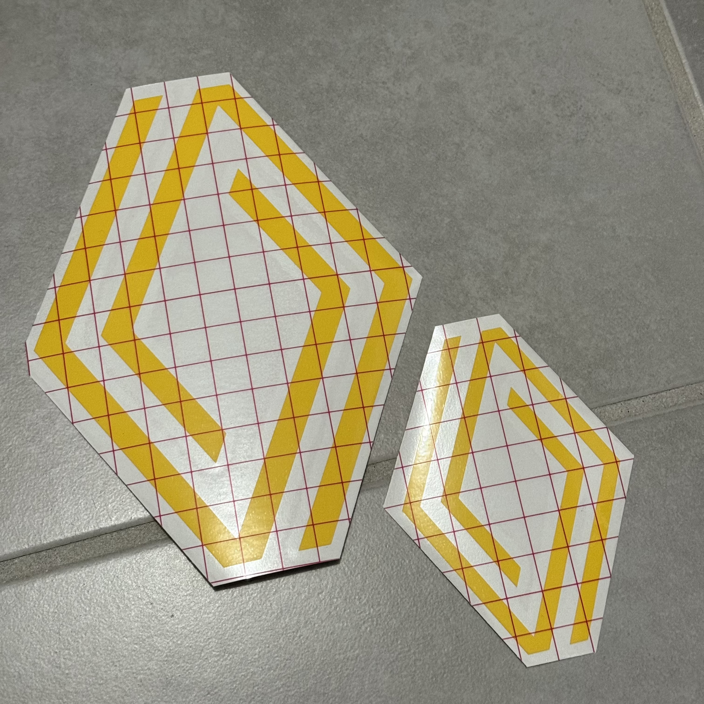 Pack 2 Stickers Logo Avant & Arrière "Renault Sport"