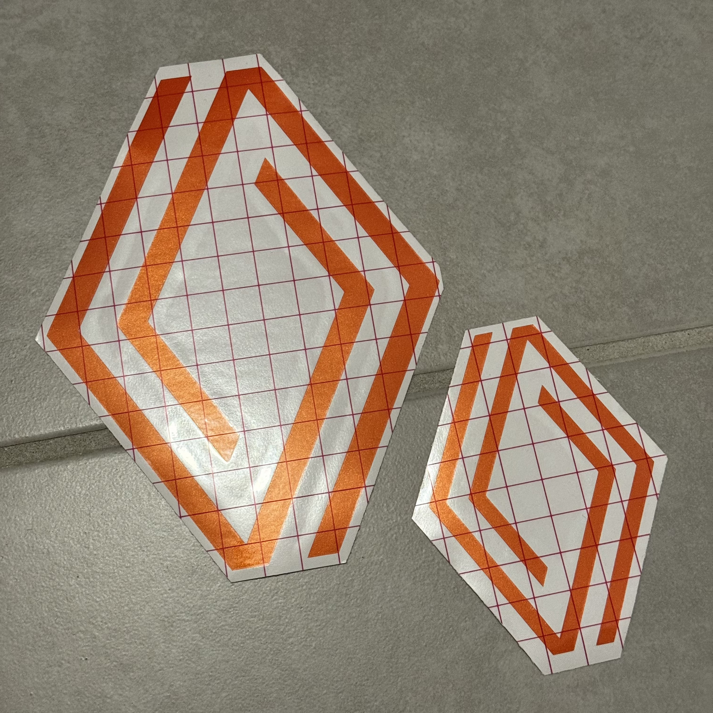 Pack 2 Stickers Logo Avant & Arrière "Renault Sport"