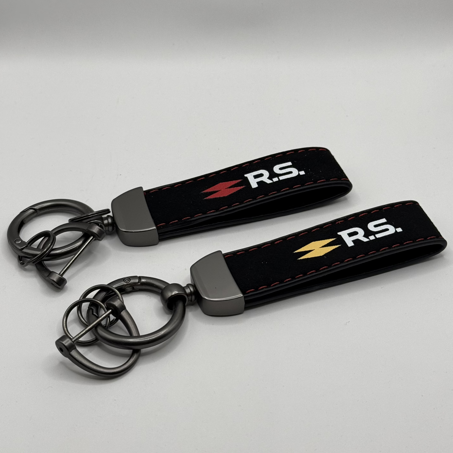 Porte clé "Rs Performance" en Cuir