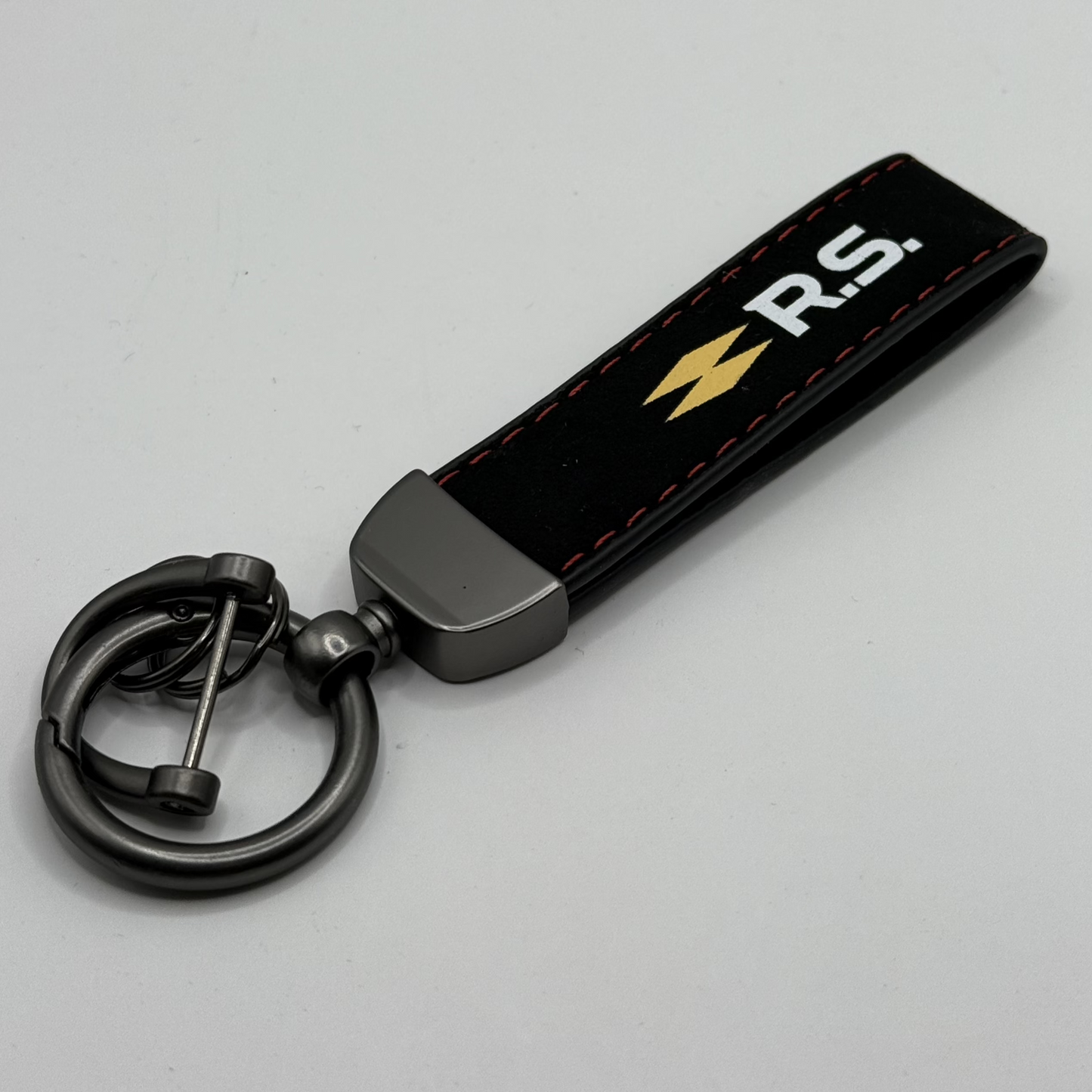 Porte clé "Rs Performance" en Cuir