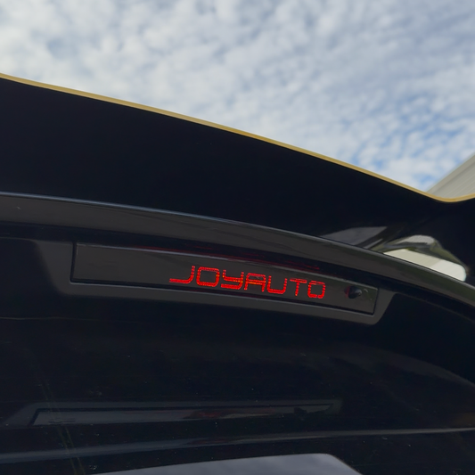 Sticker Feu Stop "JOYAUTO" Noir Brillant