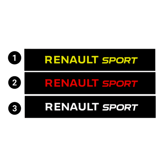 Bandeau Pare Soleil "RENAULT SPORT" pour Renault Sport - JOYAUTO