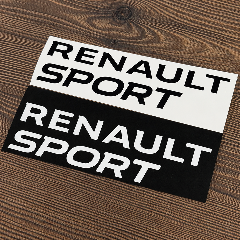 Stickers "RENAULT SPORT" pour Renault Sport