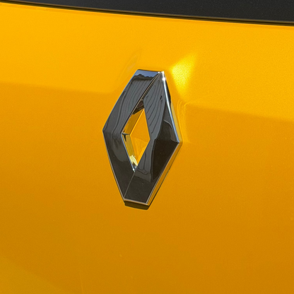 Logo Arrière Chrome Clio 4rs POUR MODÈLE SANS CAMÉRA
