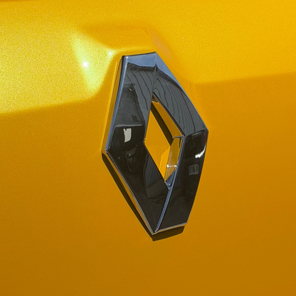 Logo Arrière Chrome Clio 4rs POUR MODÈLE SANS CAMÉRA