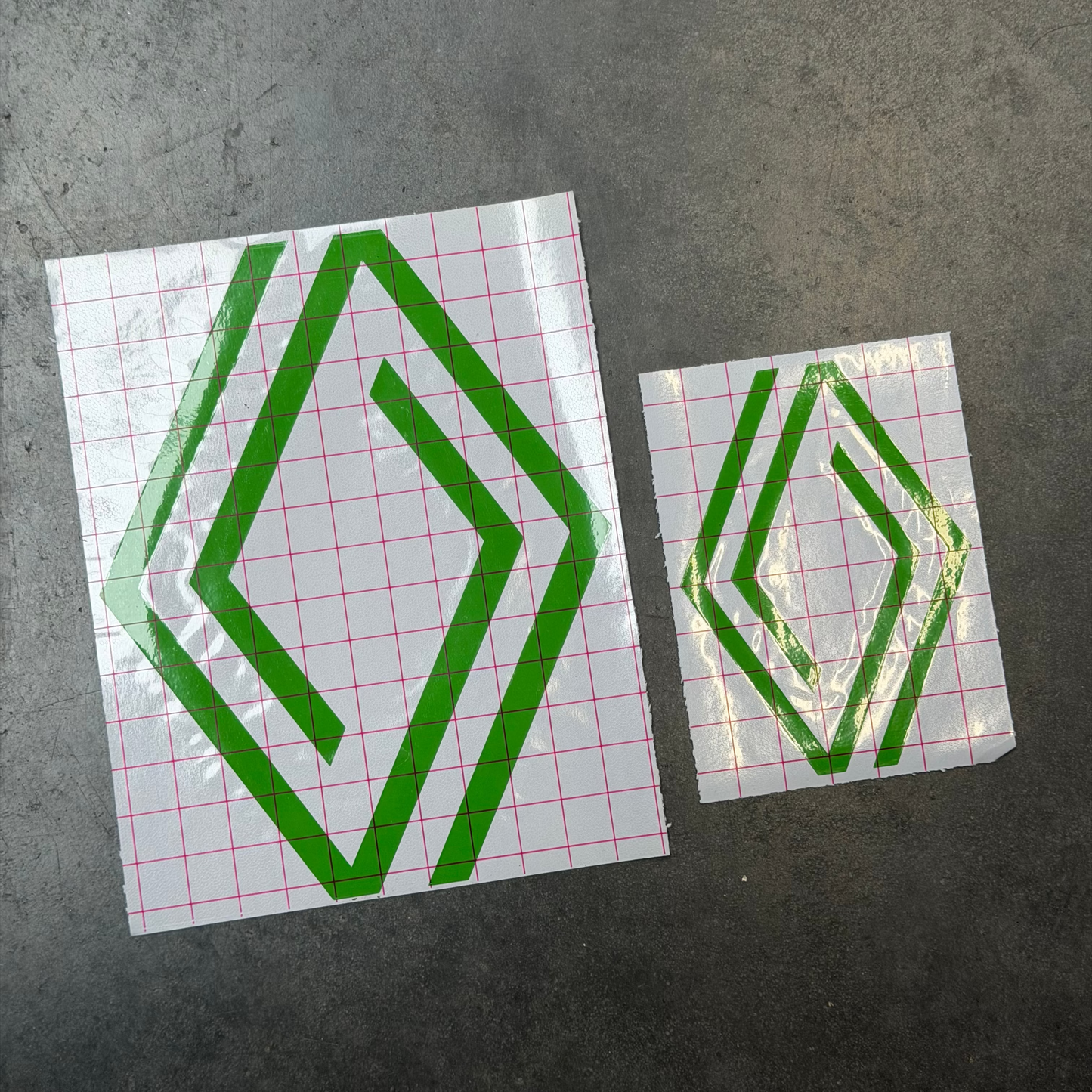 Pack 2 Stickers Logo Avant & Arrière "Renault Sport"