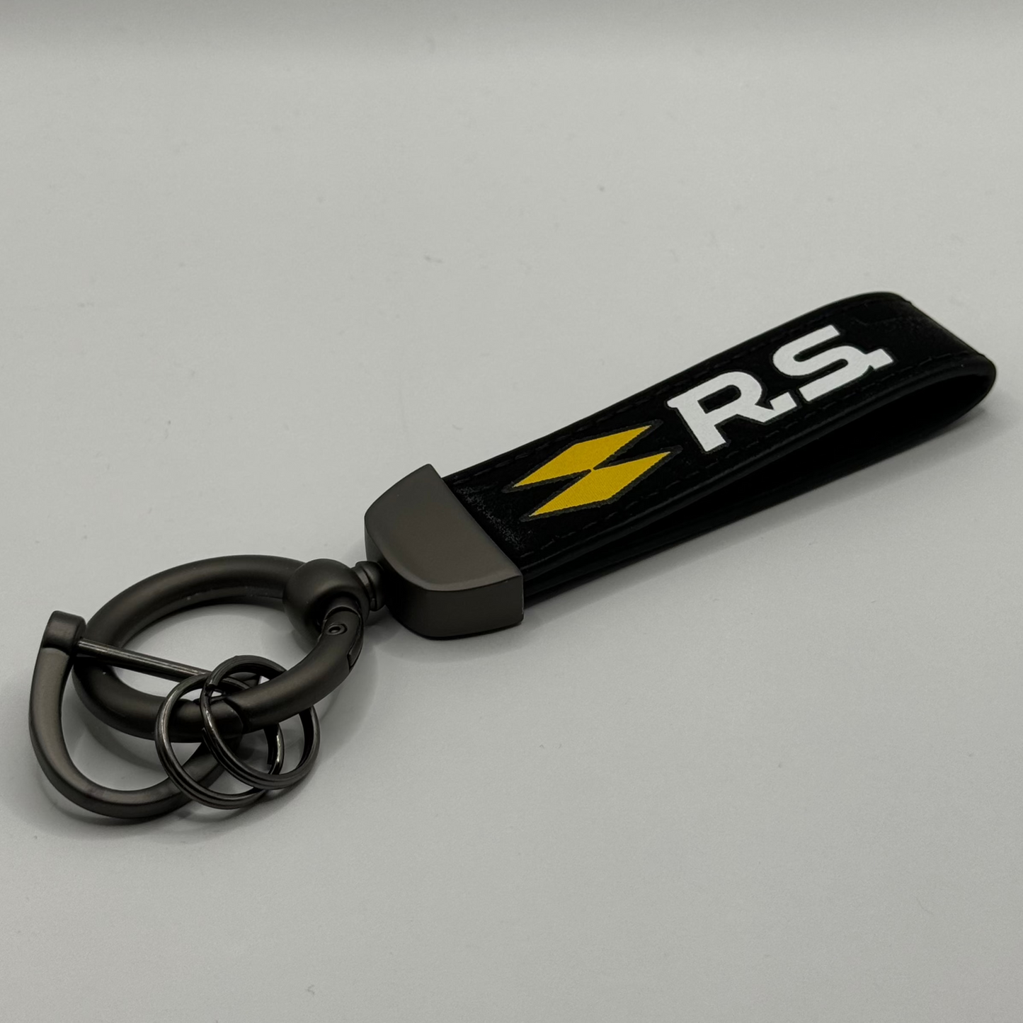 Porte clé "Rs Performance" en Cuir