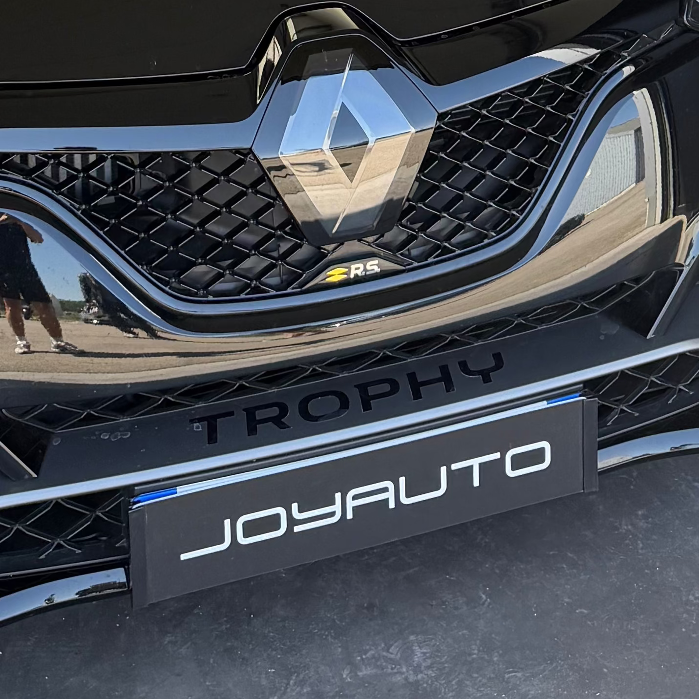 Stickers "TROPHY" lame avant Megane 4rs
