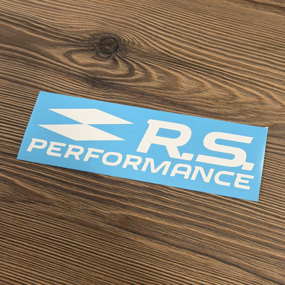 Stickers "RS PERFORMANCE" Unis pour Renault Sport