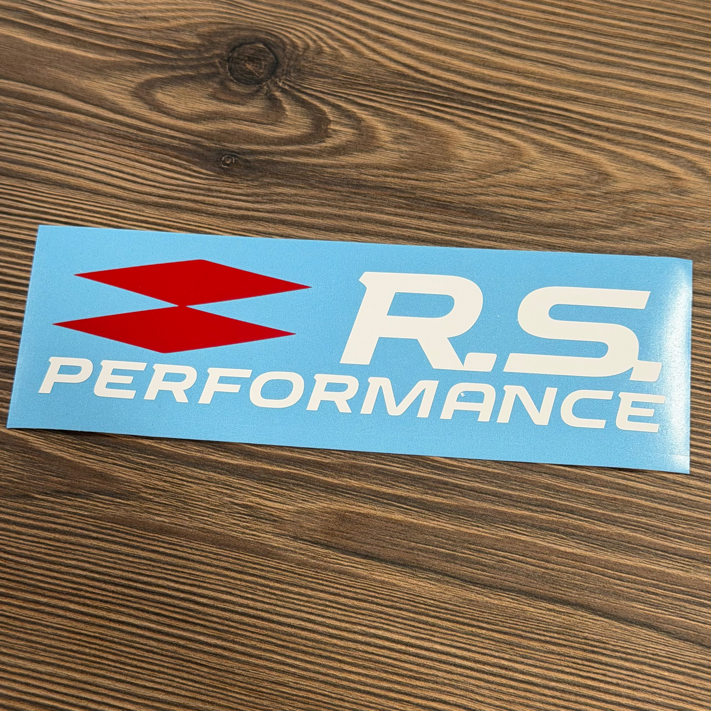 Stickers "RS PERFORMANCE" Noir/Blanc/Rouge pour Renault Sport