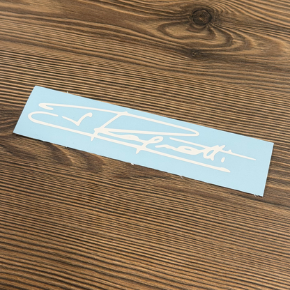 Stickers Signature Jean Ragnotti