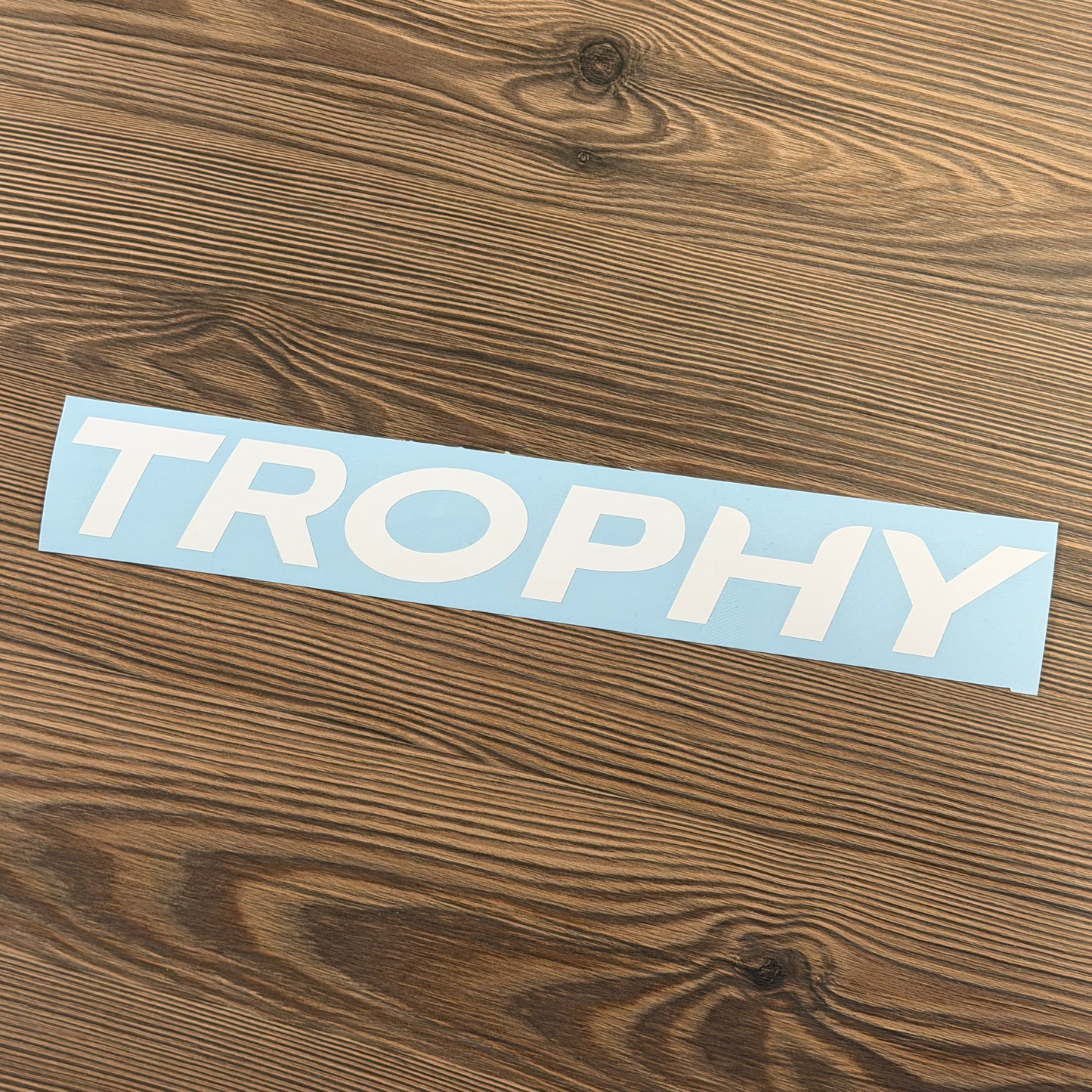 Stickers "TROPHY" lame avant Clio 4rs