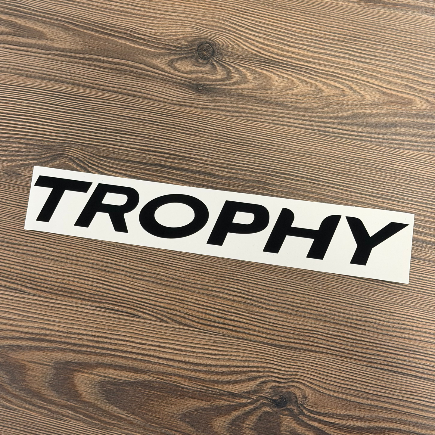 Stickers "TROPHY" lame avant Clio 4rs
