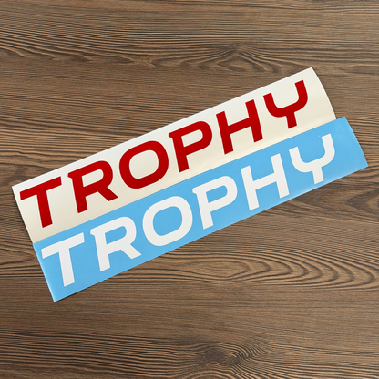Stickers "TROPHY" lame avant Megane 4rs