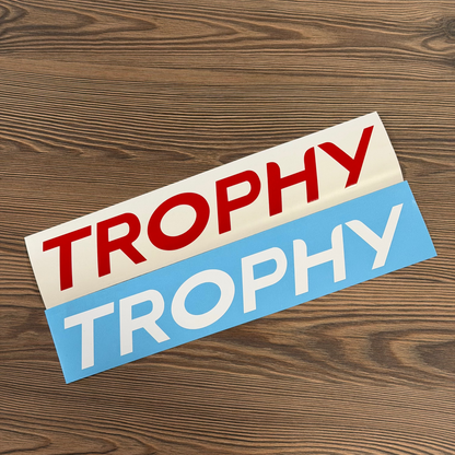 Stickers "TROPHY" lame avant Megane 3rs Phase 3