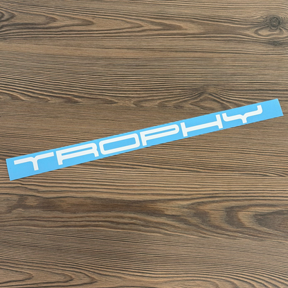 Stickers "TROPHY" lame avant Megane 3rs Phase 1/2