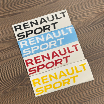Stickers "RENAULT SPORT" pour Renault Sport