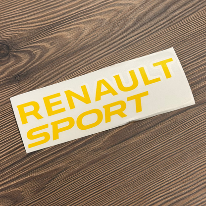 Stickers "RENAULT SPORT" pour Renault Sport