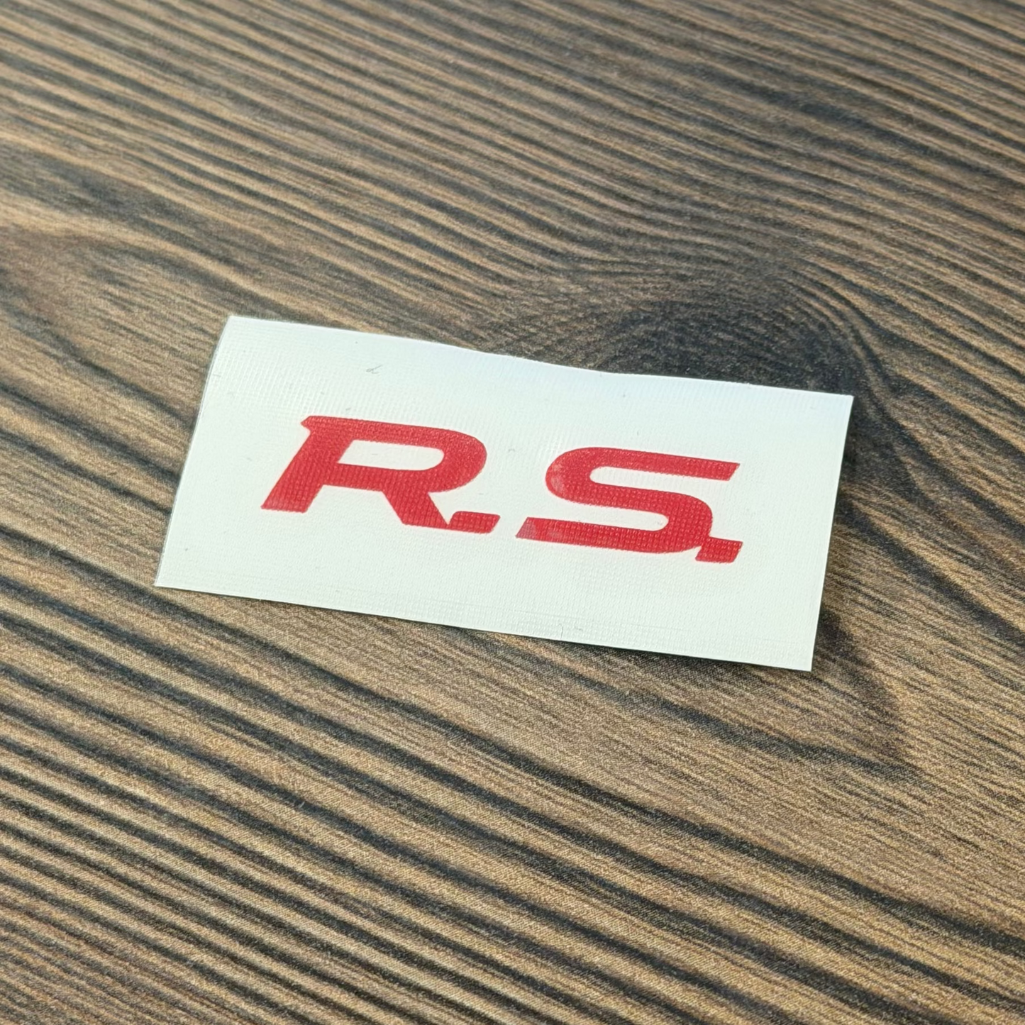 Stickers "RS" pour Jantes Clio 4rs (Pack de 4)