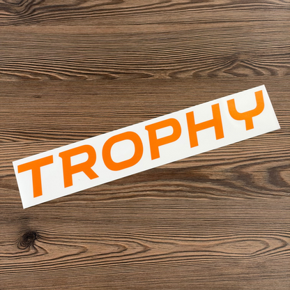 Stickers "CUP ou TROPHY " Orange Tonic pour Megane 4rs