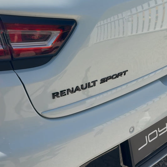 Monogramme "RENAULT SPORT" Noir Brillant