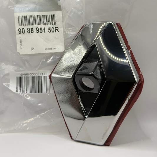 Logo Arrière Chrome pour Megane 4rs/gt POUR MODÈLE AVEC CAMÉRA - 908895195R