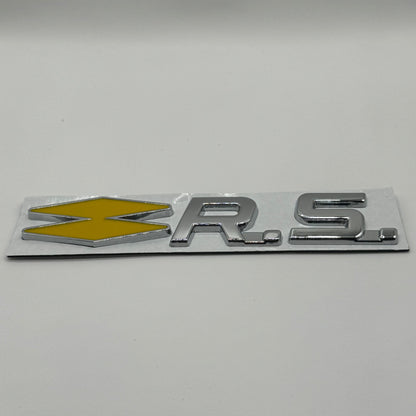 Monogramme Arrière Chrome "Renault Sport" Megane 4rs