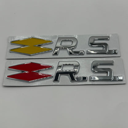 Monogramme Arrière Chrome "Renault Sport" Megane 4rs