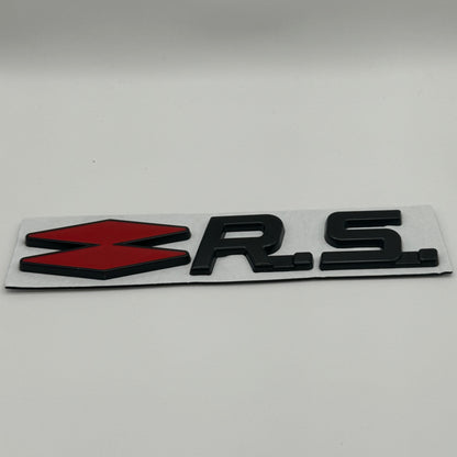 Monogramme Arrière Noir "Renault Sport" Megane 4rs