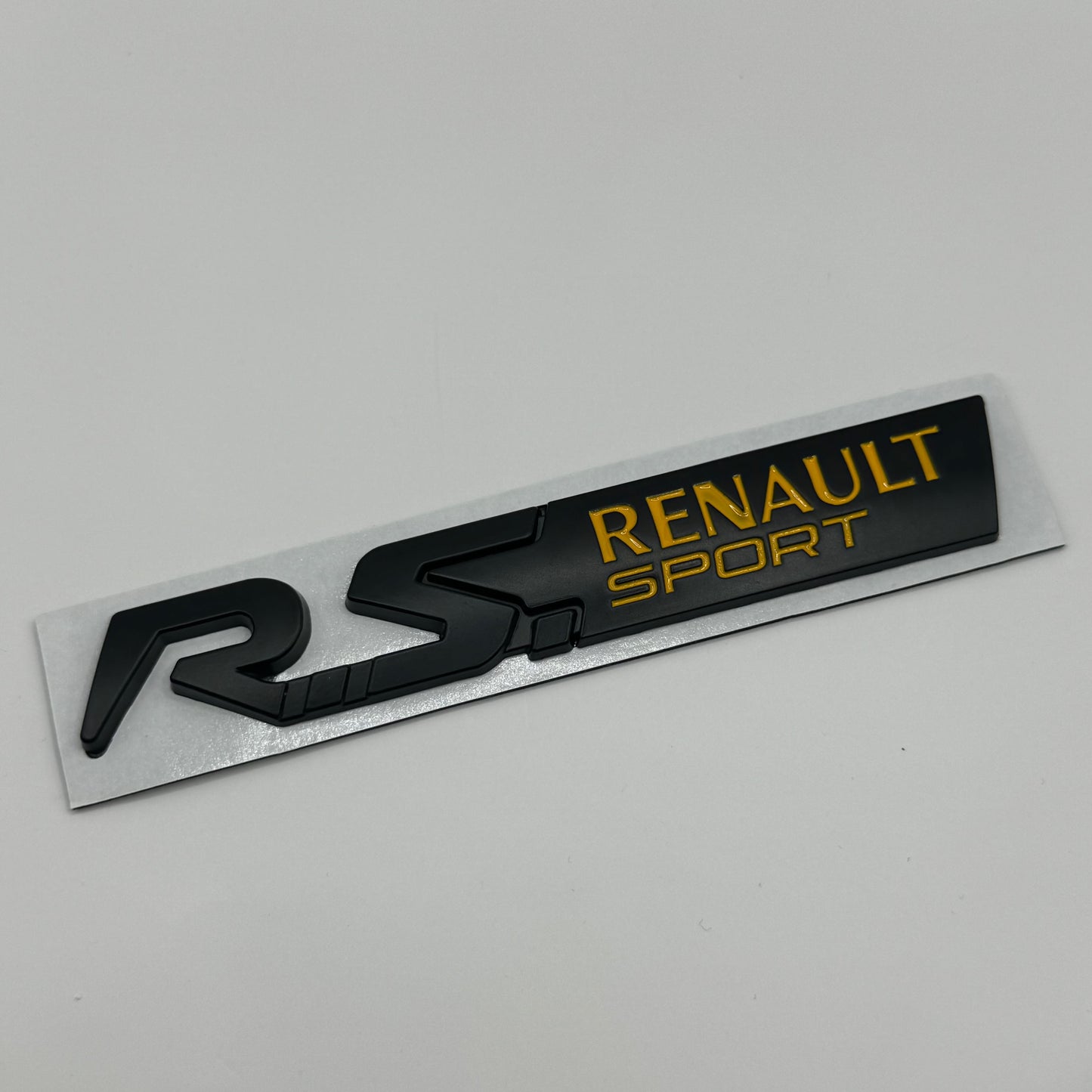 Monogramme Arrière Noir "Renault Sport" Megane 3rs